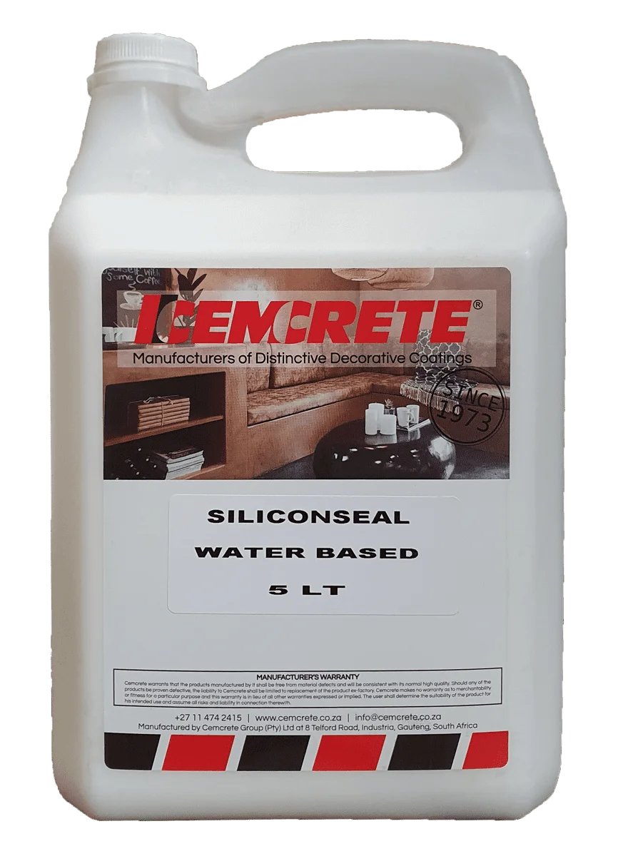Cemcrete SiliconSeal Water Based Sealer 5L